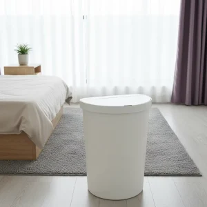 New Business Automatic Office Semi Round Sensor Trash Bin Plastic Rubbish Bins Waste Bins