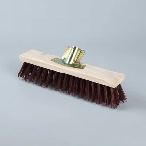 New Deck & Floor Cleaning Brush Long Handle Outdoor Broom for Concrete, Wood, Stone Surfaces