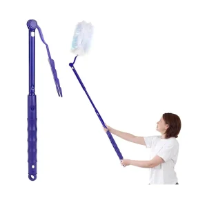 New Design Dust Fluffy Non Woven Microfiber Duster With Handle for Cleaning Duster