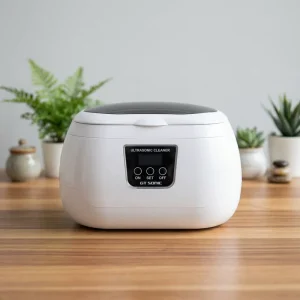 New Design Electric Home & Business Use Portable Ultrasonic Makeup Brush Jewelry Cleaner