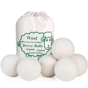 New Design Laundry Product Eco friendly Wool Felt Dryer Ball Reusable New Zealand Laundry Drying Balls for Washing Machine Set