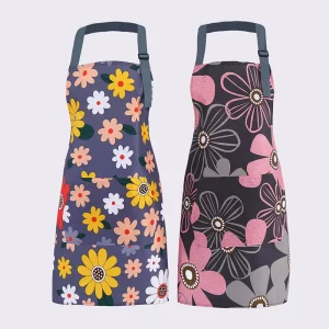 New Fashion Unisex Adjustable Painting Apron High Quality Waterproof Kitchen Cooking Apron