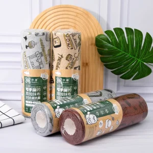 New Kitchen Cleaning Cloths 80 20 Polyester Polyamide Scrub Fabric Dishrags Durable Microfiber Cleaning Cloths Towel Roll
