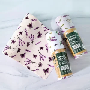 New Microfiber Cleaning Kitchen Cloths Household Dishwash Cloth Roll Printed Scouring Rag Cleaning Cloth Customized