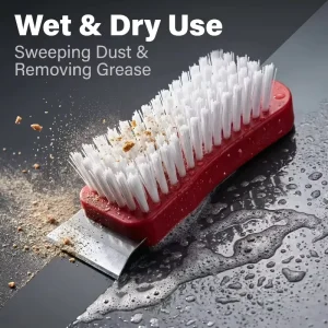 New Model Multi functional Household Cleaning Brush with a Shovel Attachment a Manual Cleaning Tool