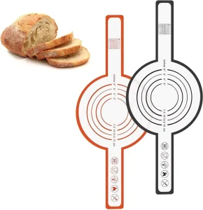 New Non Stick Silicone Bread Mat for Dutch Oven Baking Mat Long Handle Dough Pastry Sling