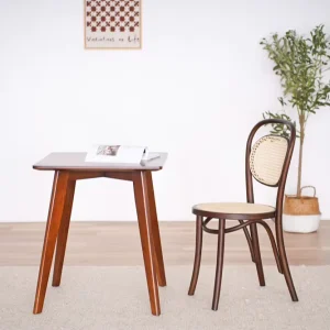 New Product Modern Luxury Design Nordic Furniture Dining Room Chair Solid Wooded Braided Rattan Cushion Soft Hotel Cafe Shop
