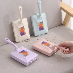 New Style Household Double Roller Type Dust Removal Brush Carpet Cleaning Vacuum Brush Brooms Floor and Cleaning Sweeping Brush