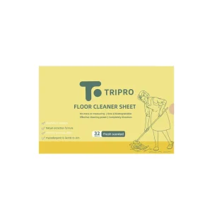 New Trending Eco Friendly Disposable Solid Biodegradable Strong Stain Remover Floor Cleaning Detergent Sheets