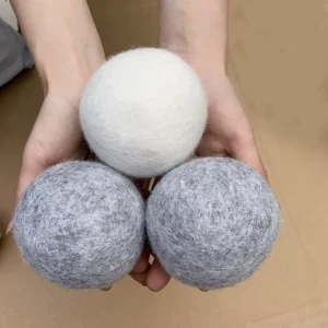 New Zealand Imported Wool Dryer Balls for Laundry Effective Drying Discs