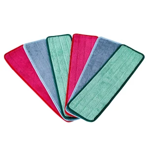 Newly Design Bottom Custom Size Twist Magic Mops Cleaning Floor Flat Mop Pad Microfiber Cotton Floor Mops