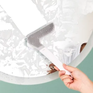 Newly Multi-functional Cleaning Cleaningblade Brushes Window Scraper Soft Rubber Bathroom Kitchen Tool Brush