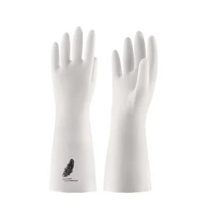 Nitrile Gloves Kitchen Durable Latex Dishwashing Gloves Household Rubber Gloves Waterproof