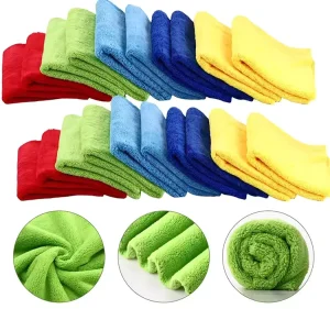 No Dandruff Eco Friendly Polyester Microfiber Cleanroom Wipes Dust Free Draw Cloth Nonwoven Fabric Cleaning Cloths Industries