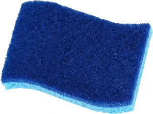 Non Scratch Cleaning Scrub Sponges Scrubbing Dish Sponge Ideal for Washing Kitchen Dishes Bathroom & More