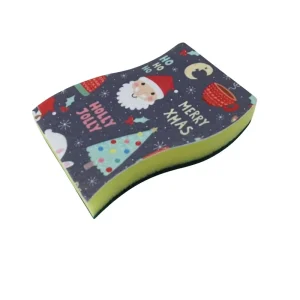 Non-Scratch Scrub Sponge Dual Sided Cleaning Sponges for Dishes