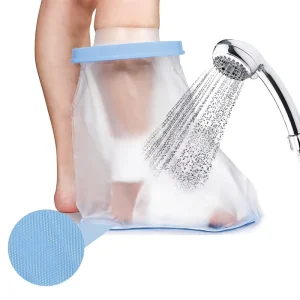 Non Slip PVC Oversleeves Waterproof Bandage Cover for Leg Fracture Wound Care Horticultural Whole Protection Wound Sleeves
