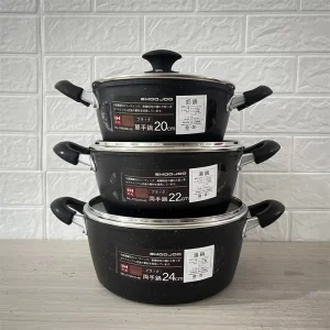 Non-Stick Stone Dual-Sided Aluminum Stockpot for Induction Cooker and Gas Stove Soup Pot