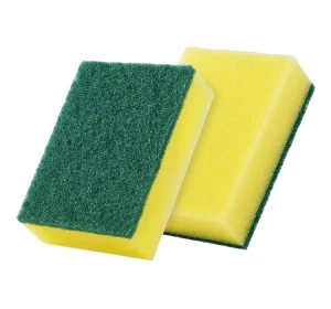 Non scratch Strong Cleaning Capacity Kitchen Sponge Green Sponge Scourer Sponge Scouring Pad