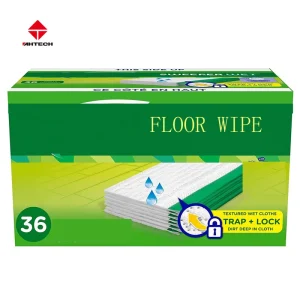 Non woven Factory Price High Quality Dust free Disposable Multi use Deep Clean Floor Wipes