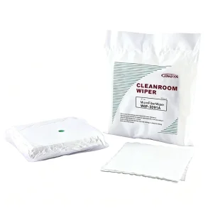 Non woven Polyester Polyamide Eco Friendly Disposable Cleanroom Wiper <100 Particles m for Laboratory Medical Equipment Wiping