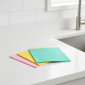 Nonwoven Cleaning Dish Towels Kitchen Cleaning Cloths Needle Punched Nonwoven Cleaning Wipe