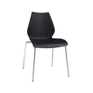 Nordic Style Plastic Office Student Chair with Metal Leg