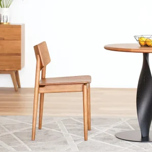 Nordic Style Solid Wood Stool Simple Modern Leisure Dining Chair for Home Tea Restaurant School Bathroom Mall Living Rooms