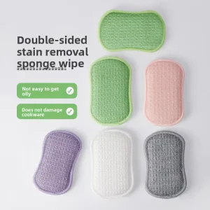Not Easy Touch Oil Pineapple Sponge Wipe Kitchen Special Dish Cloth Sponge Block Cleaning Scouring Pad HFGBZC Model