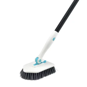 Nylon Brush Eco Friendly Cleaning Bottle Bathroom Kitchen Toilet Wall Tub Tile Scrubber Mops
