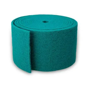Nylon Non Woven Scouring Pad Aluminum Oxide Hand Polishing Sponge Scouring Pad Roll