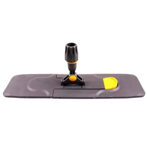 O Cleaning Durable 40/50cm Plastic Step Pedal Foldable Dust Mop Frame Professional Magnetic Lockable Pocket Flat Mop Pad Holder