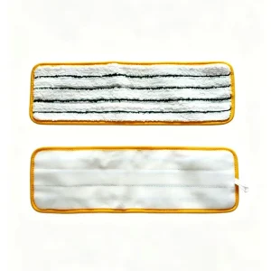 O Cleaning Multi Surface Velcro Microfiber Mop Refill Washable Reusable Flat Mop Pad for Hardwood Tile Marble Floor Cleaning