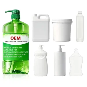ODM OEM 500ml 750ml 1000ml Disposable Eco friendly Household Dishwashing Liquid Factory Direct Kitchen Cleaning