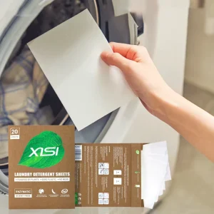 ODM OEM Cleaning Washing Laundry Detergent Sheet Eco Friendly Laundry Detergent Tablets