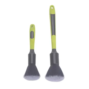 ODM OEM Factory Soft Car Wash Brushes Kit Duster Auto Detailing Brush Set With Rubber Handle