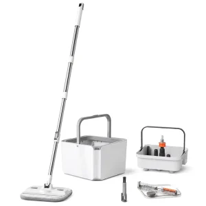 OEM 360 Spin Mop Folding Bucket Set Cleaning Mop with Rotating Spinning Mophead for Quick Thorough Floor Cleaning