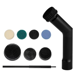 OEM 7 in 1 Cordless Electric Cleaning Brush Spin Scrubber Extendable Rod IPX6 Waterpoof Electric Cleaning Brush for Kitchen