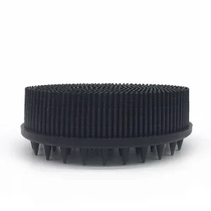 OEM Custom Logo Silicone Exfoliating Body Scrubber and Shower Brush Cleaner