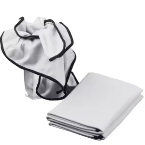 OEM Designed Microfiber Cloth for Wine Glass Cleaning and Polishing Quick-Dry Square Kitchen Towel for Car & Dish Usage