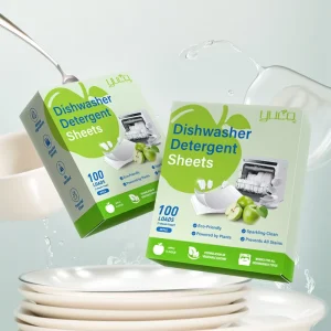 OEM Dishwasher Detergent Tablets Natural Ingredients Efficient Cleaning Sheets Tablets for Dishwasher