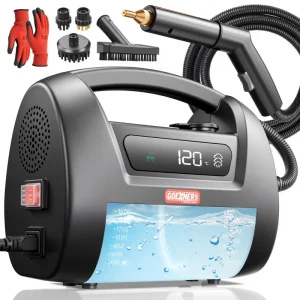 OEM Electric Household Cleaning Appliance Handheld High Pressure Multifunctional Kitchen Steam Cleaner Fast Heating 1800W 3.5bar
