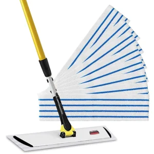 OEM Flat Floor Wet Mop Replacement Refill Pads Dust Cleaning Microfiber Mop Cloth for Hospital Restaurant Workshop