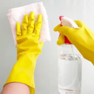 OEM Guantes De Latex Domestic Gloves, China Manufactures, Household Rubber Gloves, Yellow, Unlined, CE 2121