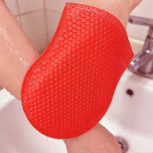 OEM Household Disposable Exfoliator Gloves for Bathing