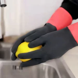 OEM Household Rubber Gloves, Waterproof for Household, Garden, Kitchen, Utility Work, CE 2121