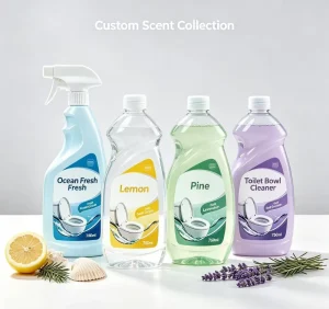 OEM Liquid Lemon Scent Stain Removal Disposable Toilet Bowl Cleaner Custom Private Label Multi-Packaging Detergent Factory