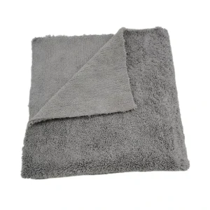 OEM Manufacturer Dual Pile Edgeless Micro Fiber Eco-Friendly Super Absorbent Multi-Purpose Cleaning Cloth Car Wash