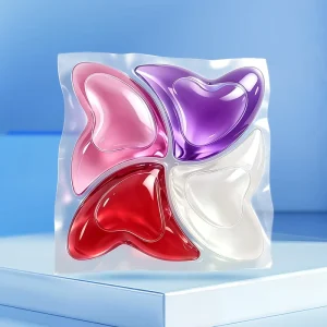 OEM ODM 22g Large Niche Perfume Laundry Pods 8X Deep Clean Color Protect Softener Free Hotel Sportswear Underwear Wash