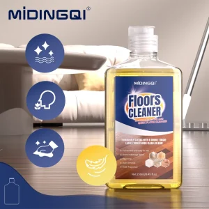 OEM ODM 250ml Multi functional Floor Cleaner Liquid Non toxic Grade Quick Drying Long Lasting Fragrance Floor Cleaner Detergent